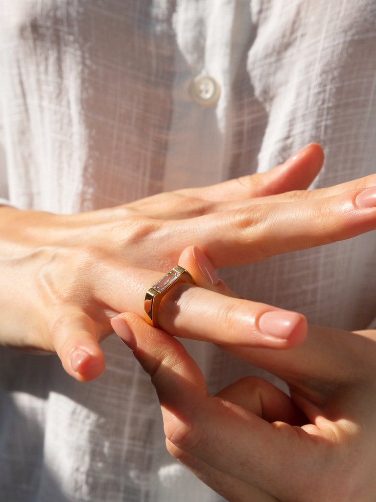 Claria Gold Ring